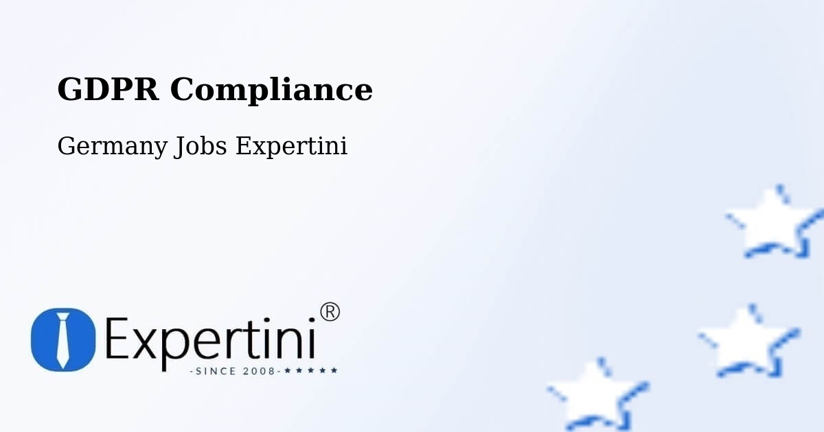 EU GDPR Compliance Statement – Badenweiler - Germany Jobs Expertini