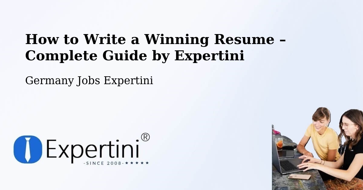 Resume Writing Guide for Job Seekers – Badenweiler - Badenweiler, Germany Jobs Expertini